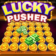 Скачать взломанную Lucky Cash Pusher Coin Games [МОД безлимитные деньги] на Андроид - Версия 1.2.9 apk